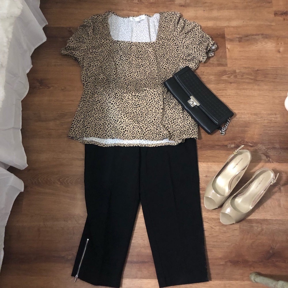 Zipper Side Capris